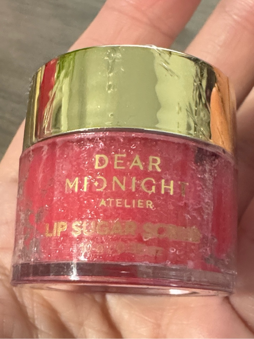 Dear Midnight Pink Lip Sugar Scrub BRAND NEW/SEALED